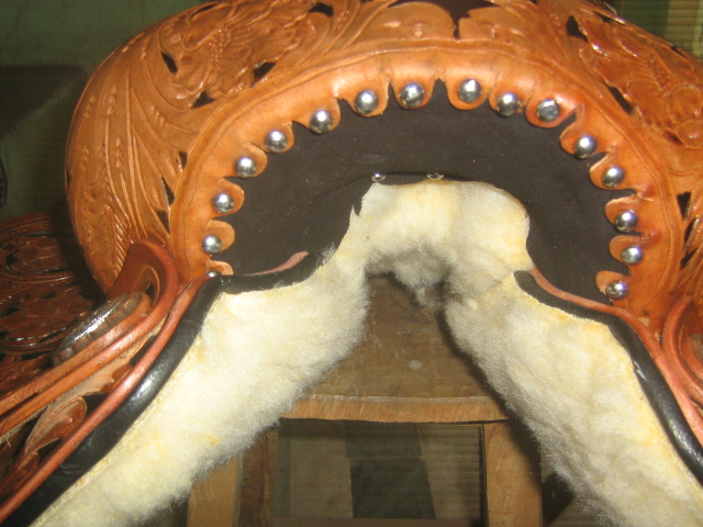 Luxury Western Saddle with Genuine Ostrich Leather Seat – Premium Handcrafted Horse Riding Saddle - Image 25