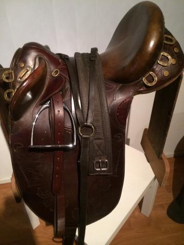 Traditional Stock Saddle with Horn – Premium Leather Working Saddle for Trail & Ranch Riders - Image 6