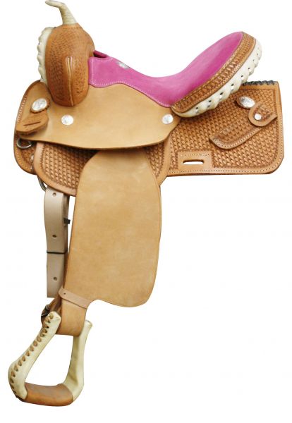 Luxury Western Saddle with Genuine Ostrich Leather Seat – Premium Handcrafted Horse Riding Saddle - Image 7